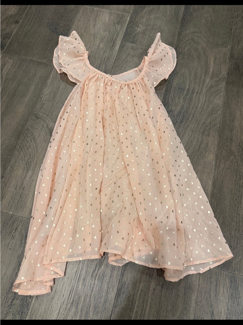 elestory pink dress with stars